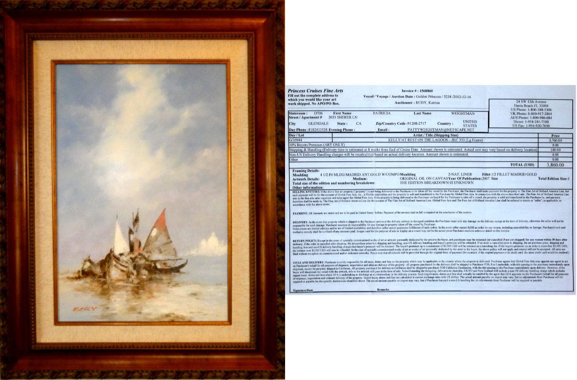 Kelly orignal - At Rest On The Lagoon