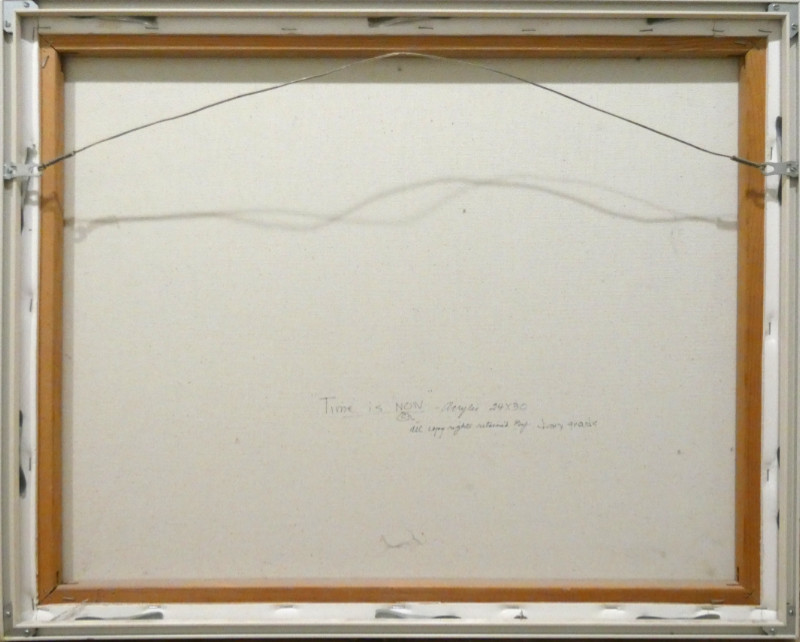 canvas back of Time Is Now - Dory Grade